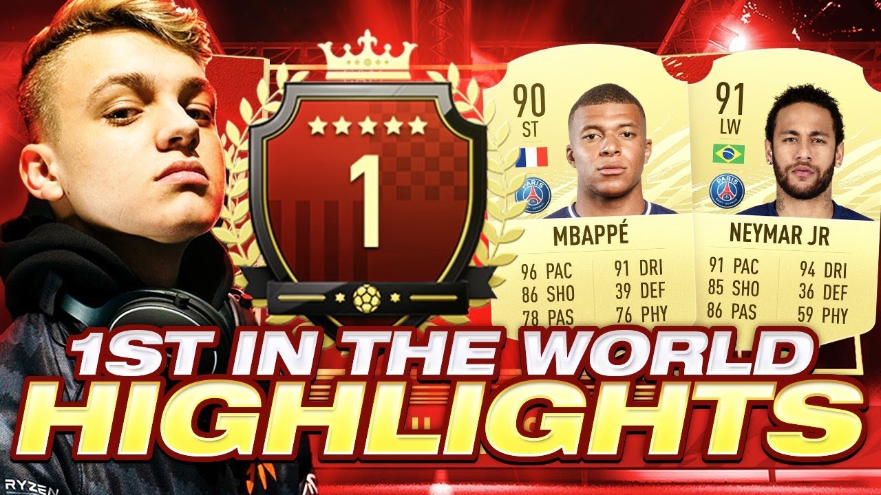 FINISHING 1ST IN THE WORLD IN FUT CHAMPIONS! INSANE HIGHLIGHTS! 