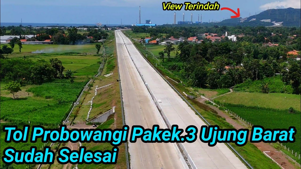Progres Tol Probowangi Ujung Barat Paket 3 Sudah Selesai.