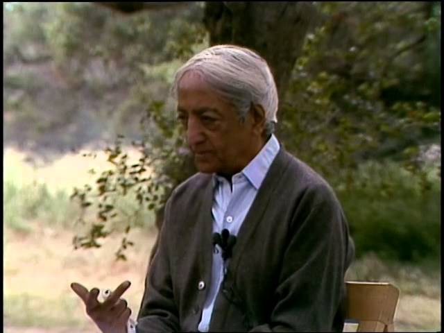 Show me how to dissolve the ‘I’ | J. Krishnamurti class=