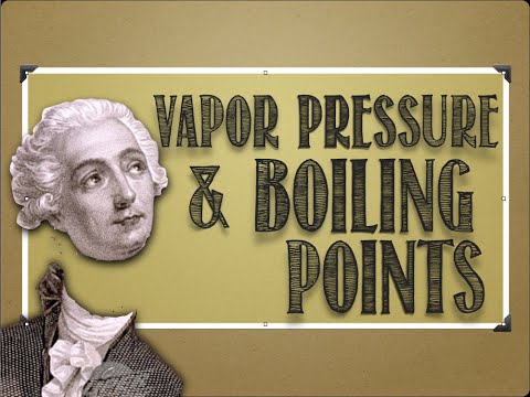 Gases Vapor Pressure Boiling Point