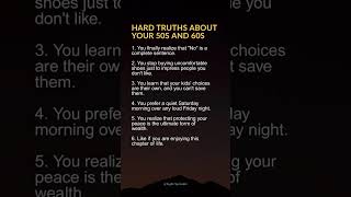Growing Older Means Realizing These Brutal Truths #amazingfacts #psychology #quotes #shorts #facts