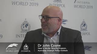 INTERPOL World 2019- Interview with Australian Strategic Policy Institute screenshot 1