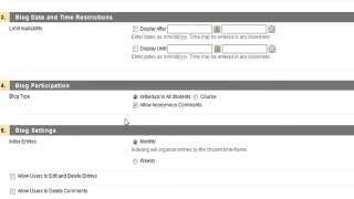 Create A Blog / Blackboard Tutorial