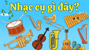 Dạy Bé Học Tiếng Anh Về Nhạc Cụ – Bé Thông Minh Hơn Cùng Âm Nhạc | Musical Instruments