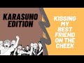 “kissing my best friend on the cheek” challenge | karasuno edition | haikyuu texts