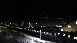 2016.02.16 ED79牽引 急行はまなす（札幌行き）蟹田駅運転停車