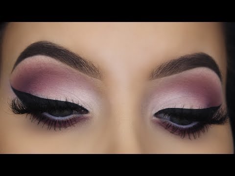 MATTE EYE MAKEUP TUTORIAL + GIVEAWAY | HUDA BEAUTY NEW NUDE EYESHADOW PALETTE