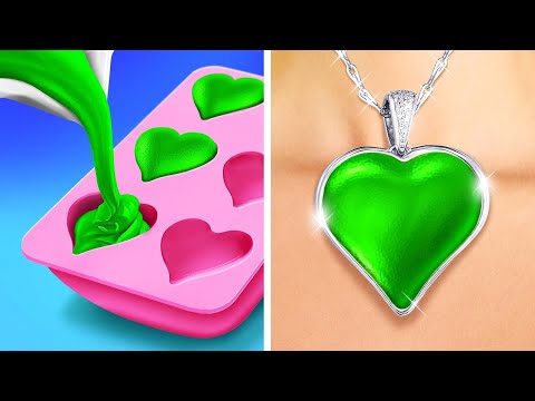 Thumbnail for How To Use Epoxy Resin And Polymer Clay For Incredible Art Hacks DIY Jewelry 😍 💍😍