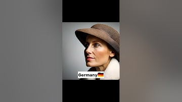 Countries of the world as humans generated using AI | Part 1🗺️ #viral #midjourney #shorts #usa #fyp