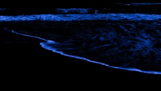 Relax and Sleep with Dark Night Ocean Wave Sounds for Deep Sleep