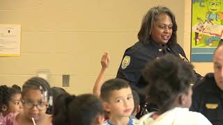 Law enforcement offered free lunch at WSFCS elementary schools
