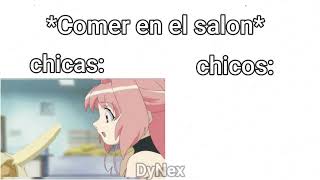 Comer en el salón🌚: #memes #viral