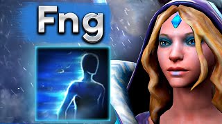 Кристал Мейден  от топ 8 Интернешнла! - Fng Crystal Maiden 7.34 DOTA 2