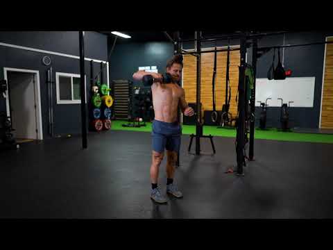 SA Dumbbell Low Hang Snatch High Pull
