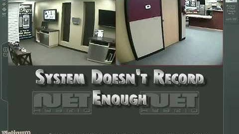 Troubleshooting Alnet DVR and NVR Servers - Cameras Do Not Record Enough