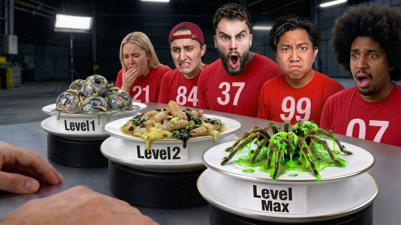 50 YouTuber Mangent Les Pires Aliments Du Monde !