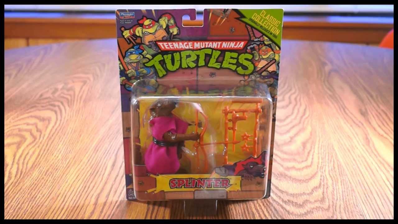 WTMNT - 2013 - Splinter - Classic Collection 1988 Re-Release TMNT - YouTube