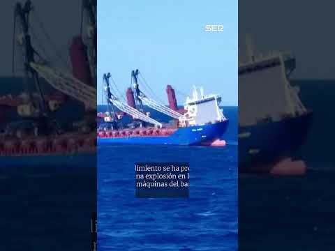 Un buque ruso se hunde en el mar Mediterráneo