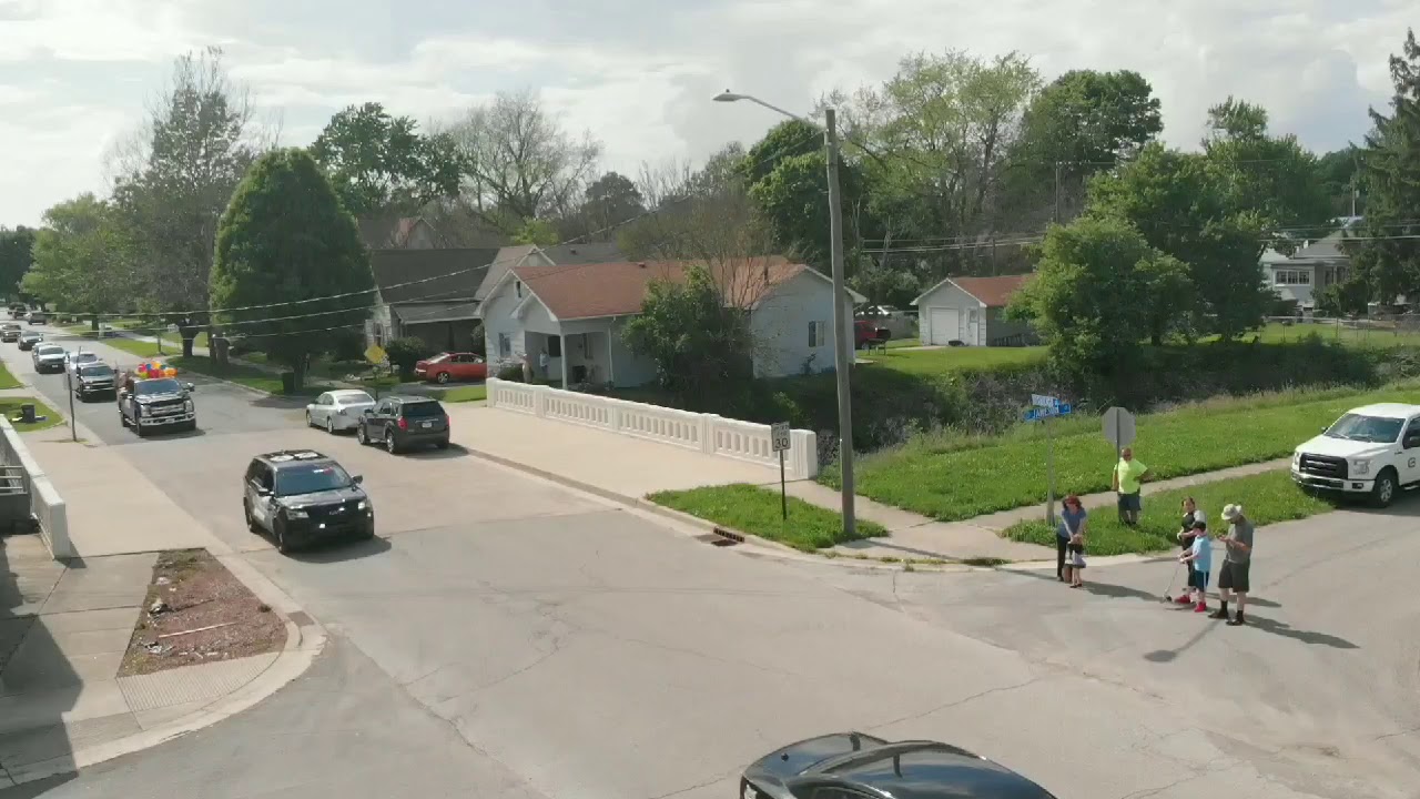 Hattie b. Stokes year end staff parade 2020