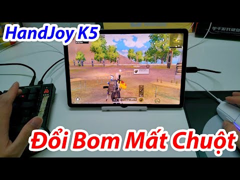 HandJoy K5 – Hướng Dẫn Fix Lỗi Đổi Bom Bị Mất Chuột – PUBG Mobile Bàn Phím Chuột