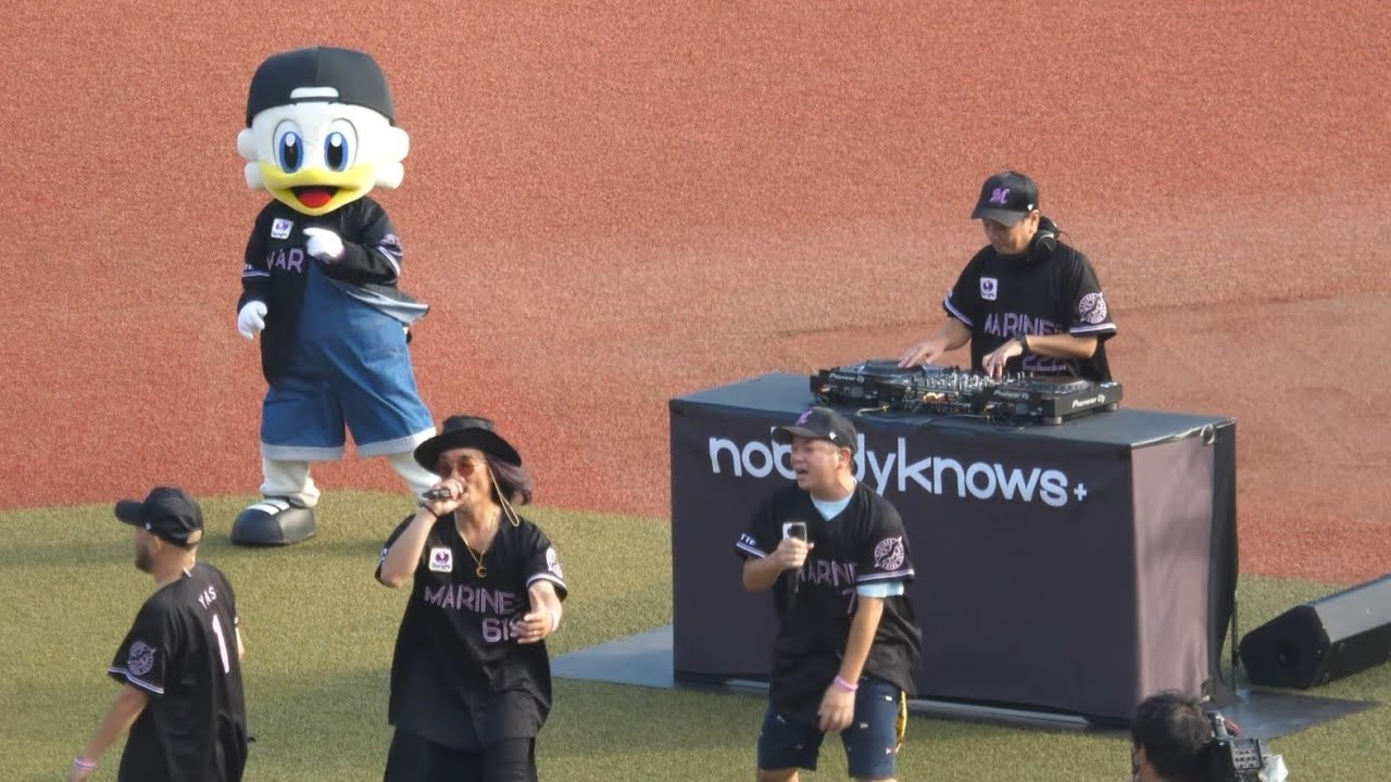 ズーちゃん結構ノリノリ♪「nobodyknows+ - ココロオドル」千葉ロッテ