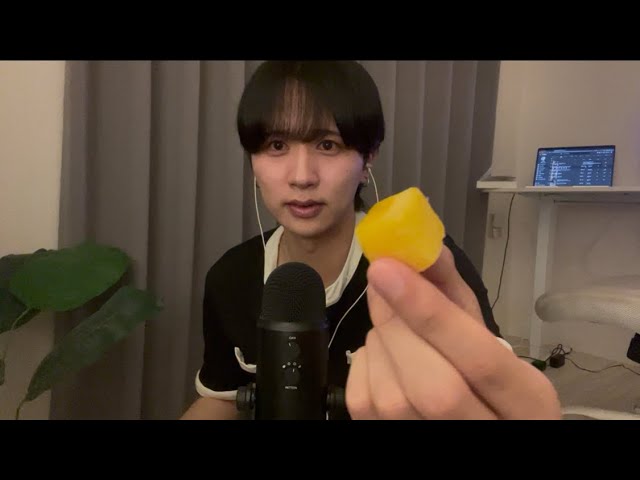 ASMR マンゴーの咀嚼音
