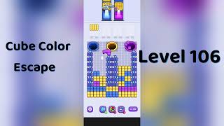 🧩 Cube Color Escape Level 106 Walkthrough | Step-by-Step Guide 🎮 | Go Answer