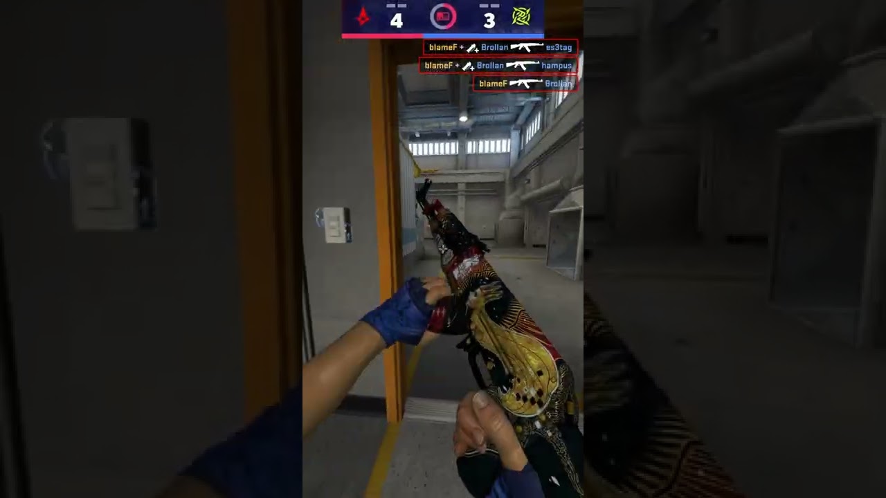 blameF ACE Clutch vs NIP on Nuke | Blast Premier Spring Showdown