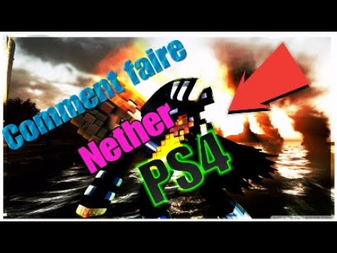 Comment construire un portail du Nether sur minecraft ps4