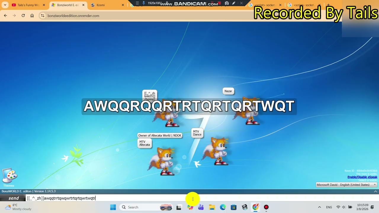 Tails's BWEE Gameplay