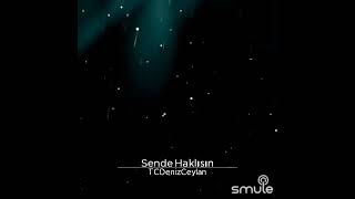 Deniz Ceylan Bence Sende Haklısın