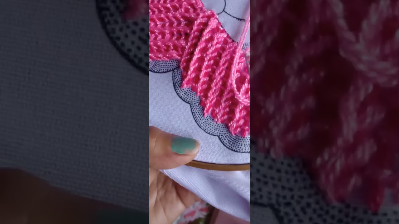 Lindo bordado hojaliyo para una mariposa 😍