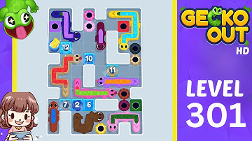 Gecko Out Level 301 Solution Walkthrough