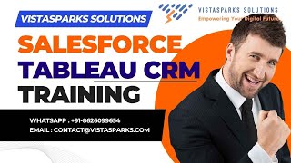 Salesforce Tableau CRM Training | Vistasparks Solutions