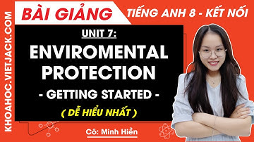 Tiếng Anh lớp 8 Unit 7 | Getting started | Enviromental protection - trang 72, 73 Global Success