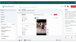 How to Build a Simple TikTok Clone webapp | gallery video auto play and pause  html css javascript