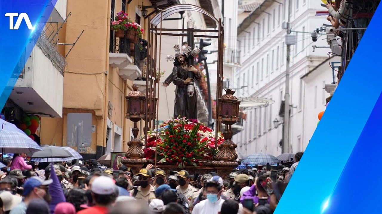 Miles de personas participaron en la procesión Jesús del Gran Poder