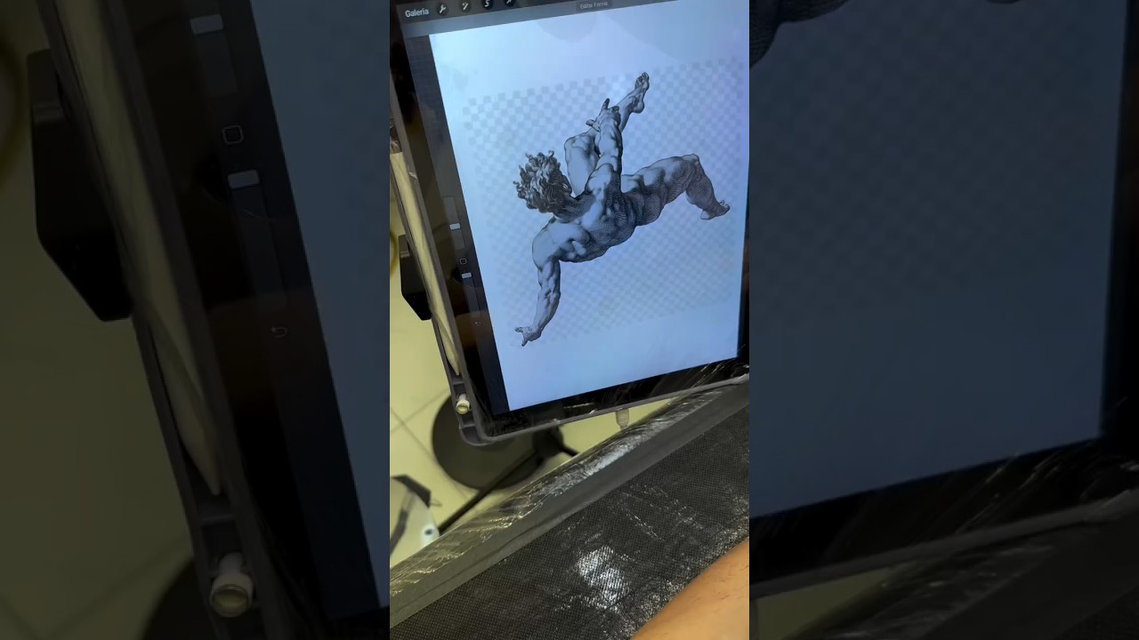 Intricate drawing of emotions and resilience✨️🤯 