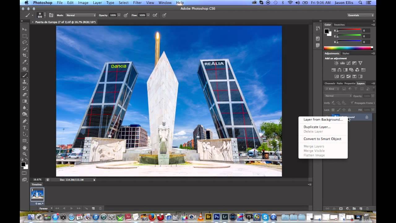 Puerta de Europa 32 Bit High Dynamic Range tutorial (Madrid Spain) HDR ...