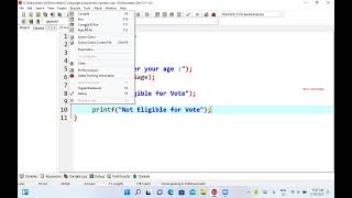12. Write a C program to demonstrate Relational (or) Comparison operators |  practical example 1