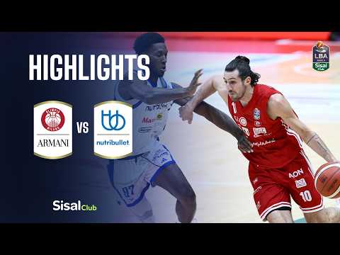 Video Armani Olimpia Milano - Nutribullet Treviso Basket | Highlights Serie A SisalClub 2026/27