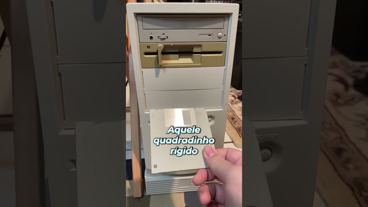 Você já viu isso, mas não sabe que já foi real - Do Zero ao Infinito: Disquete