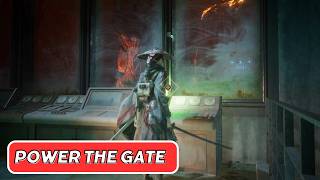 Power the Gate Activate the Water Tank Control Panel How To Mission Guide