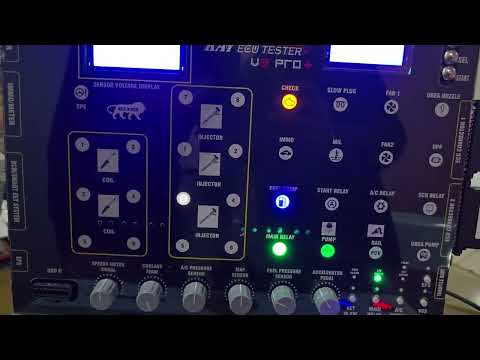 Ashokleyland Bada Dost bs6 Delphi Dcm7.1ap Ecm testing on Kay Ecu Tester v3 