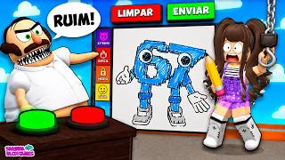 DESENHE BEM PARA NÃO SER COMIDO - ROBLOX