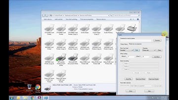 Zebra iSeries Driver Test Card