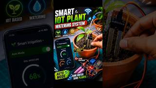 🌱 Smart IoT Based Plant Watering System 🤯 | Auto Watering Using ESP32 #shorts