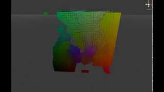 Animated 3D/4D noise on optimised voxel chunk