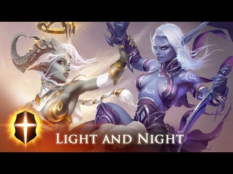 "Light and Night" - SpeedPainting by TAMPLIER 2020