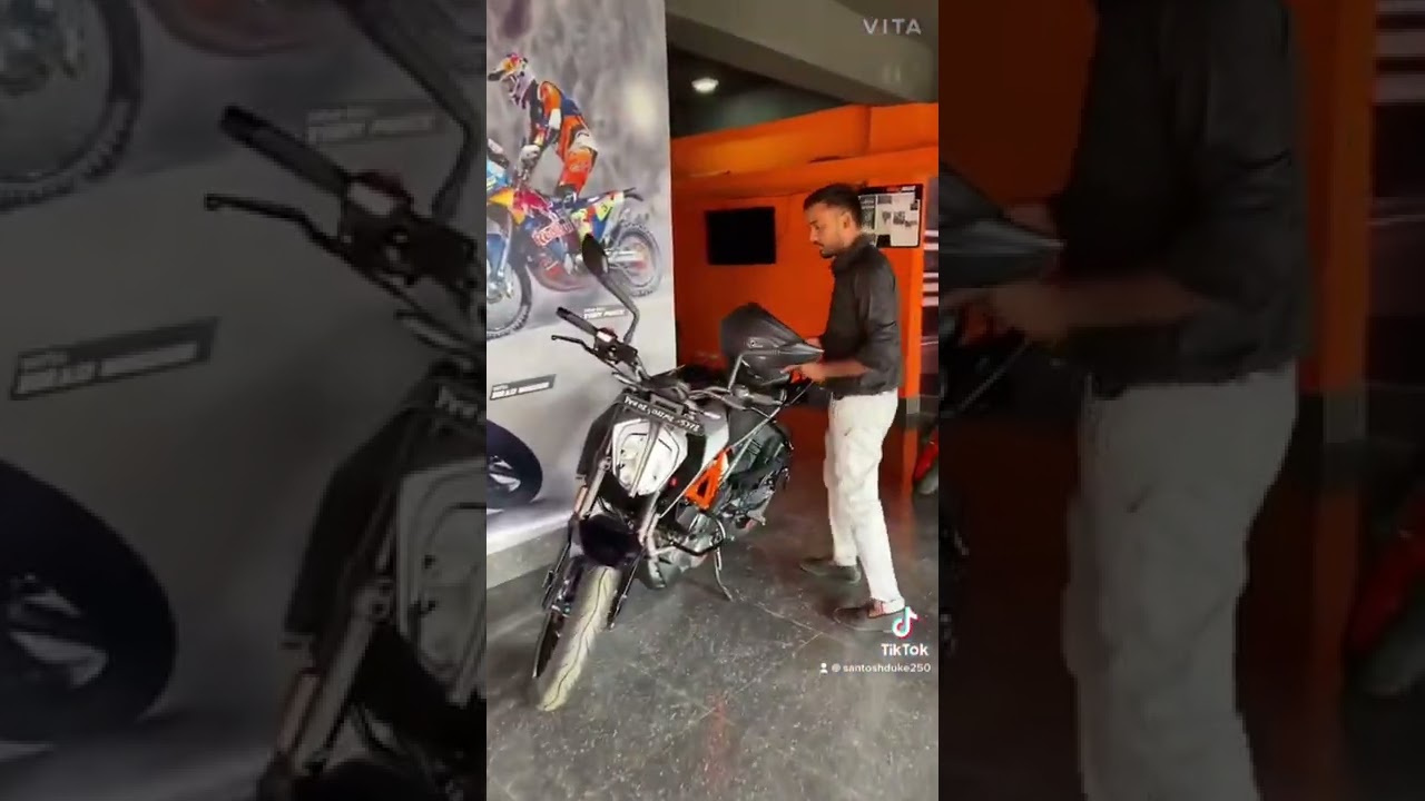 Duke 250 bs6 taking delivery from showroom 🔥🔥🔥🔥🔥🔥